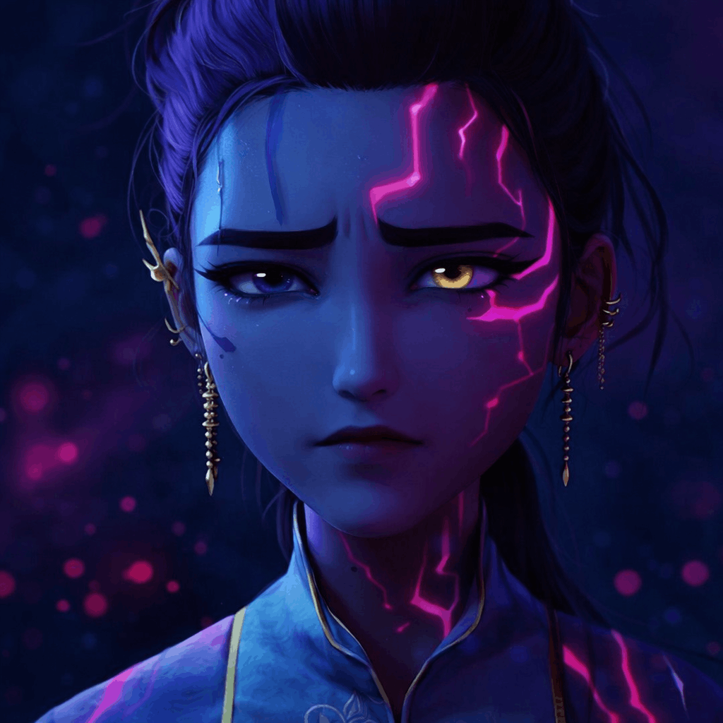 A powerful Rumi K-pop demon hunter with a dark