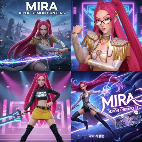 Mira K-pop Demon Hunters DP Images – Free Download