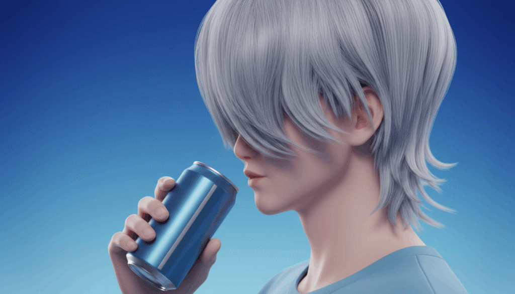 Mystery Saja male character