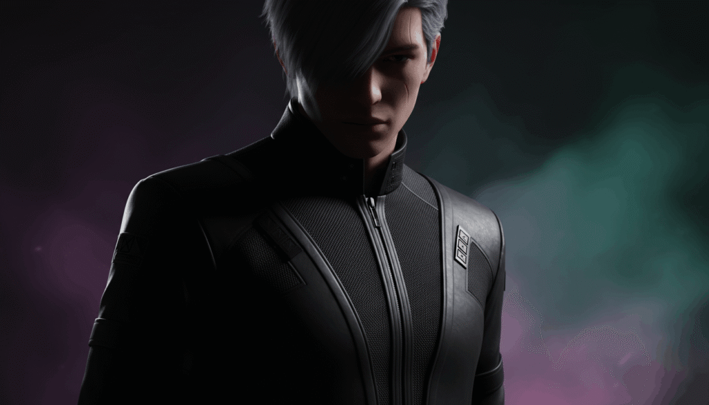 Mystery Saja mysterious male character