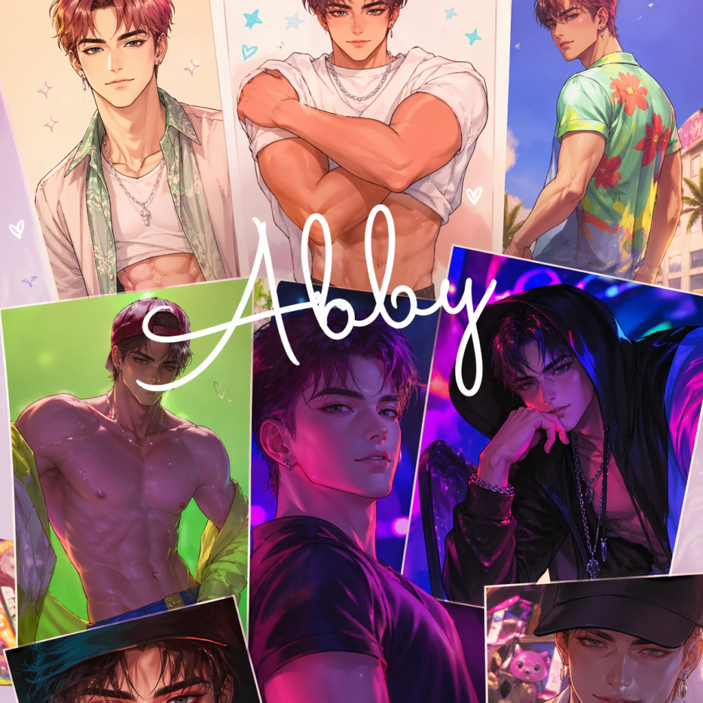 Romance Saja character collage wallpaper