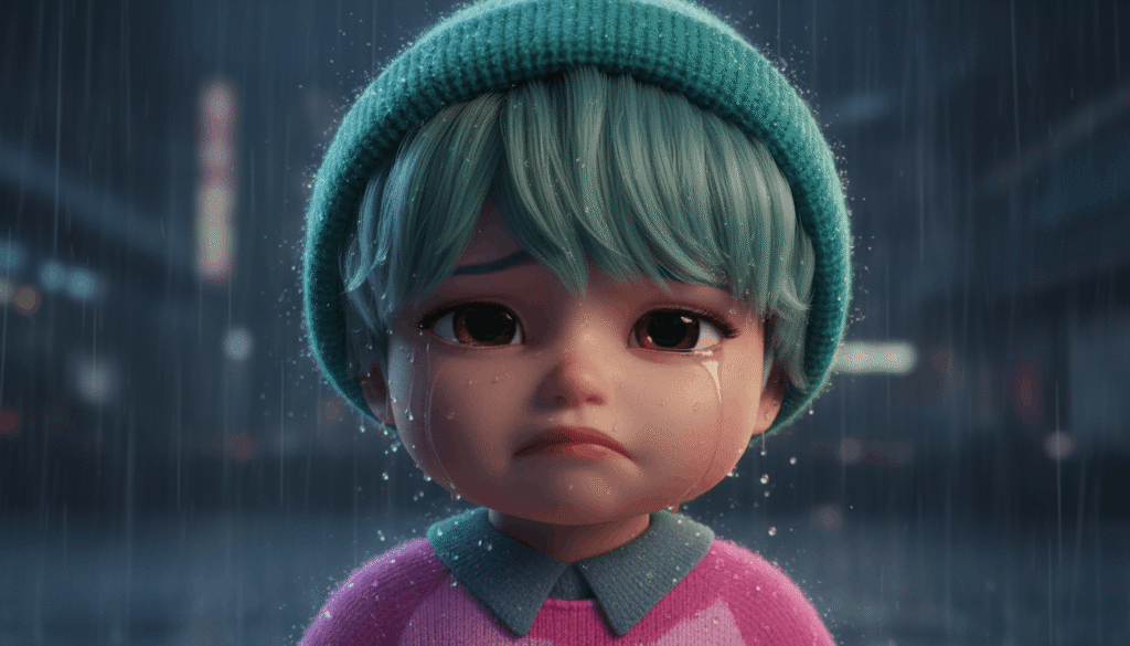 baby saja broken mood