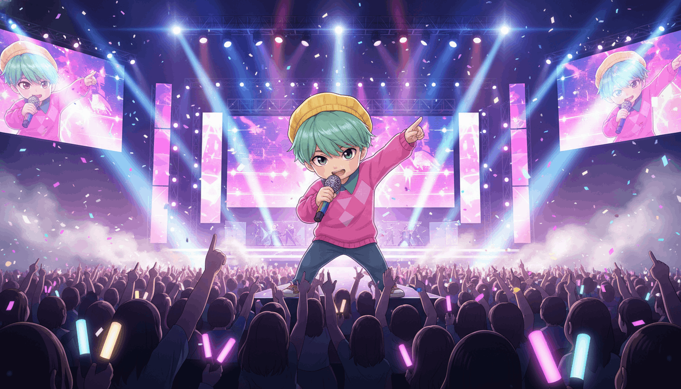 baby saja performing on stage