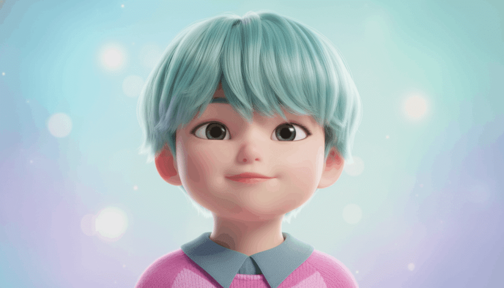 baby saja soft expression