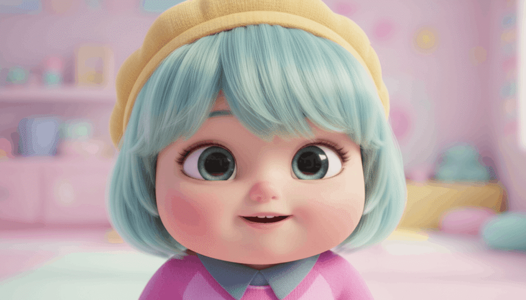 tiny baby saja toddler version