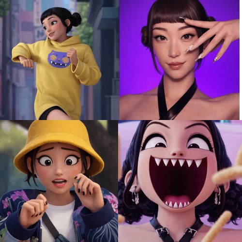 Zoey Kpop Demon Hunters Profile Pictures – Free Download