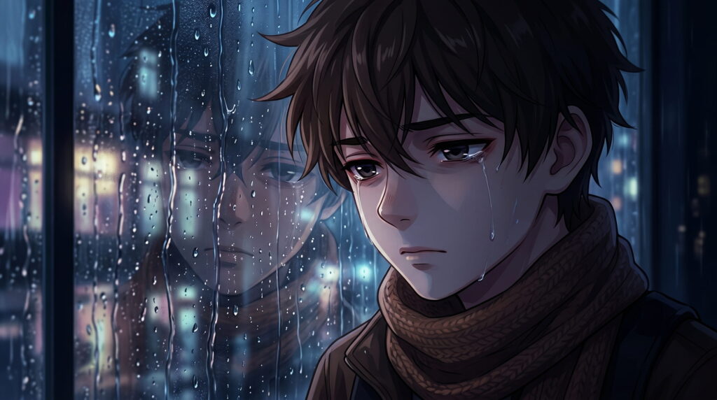 Depressed_anime_boy_aesthetic,_rainy