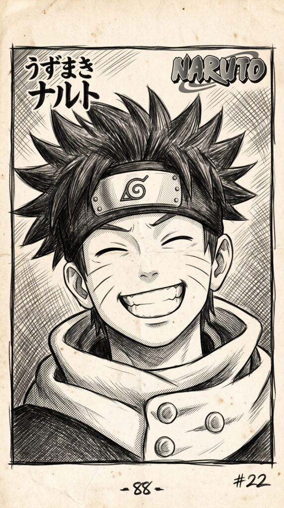 Illustration of Naruto