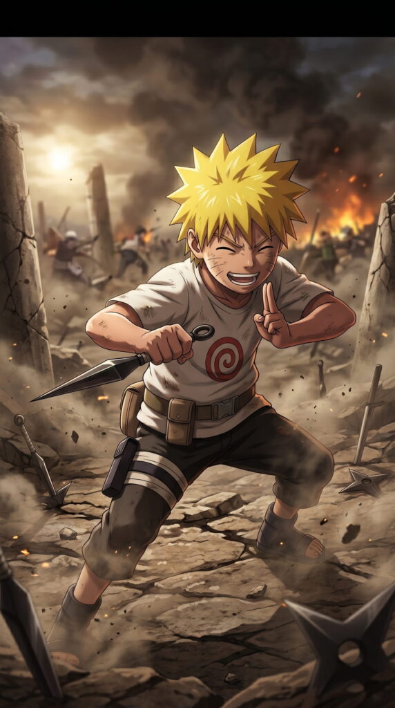 Naruto Shippuden wallpaper featuring main characters (2)