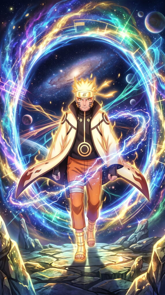 Vibrant HD wallpaper of Naruto